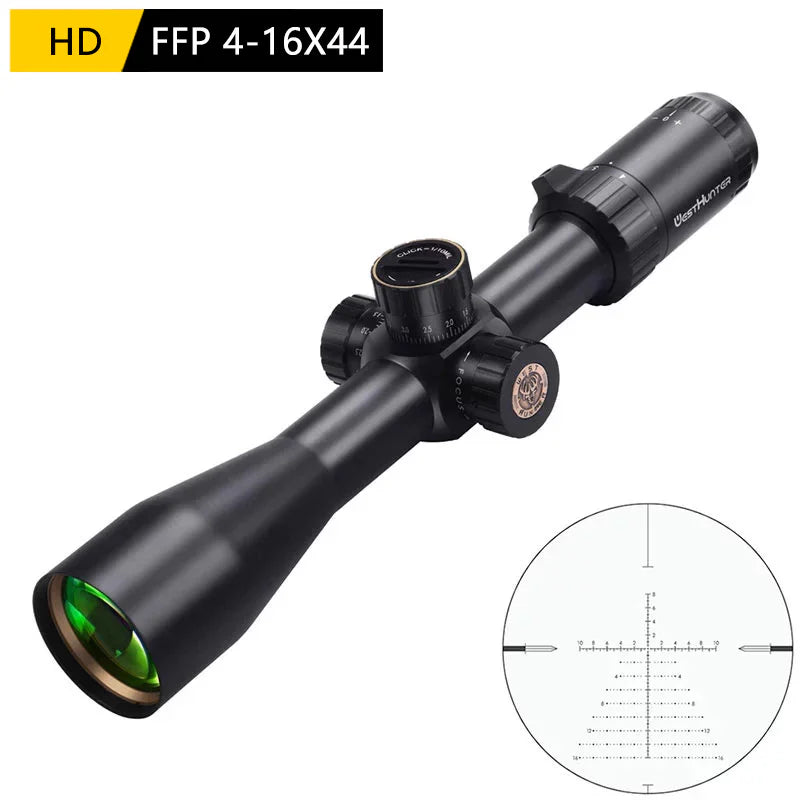 WESTHUNTER HD 4-16X44 FFP First Focal Plane Scope