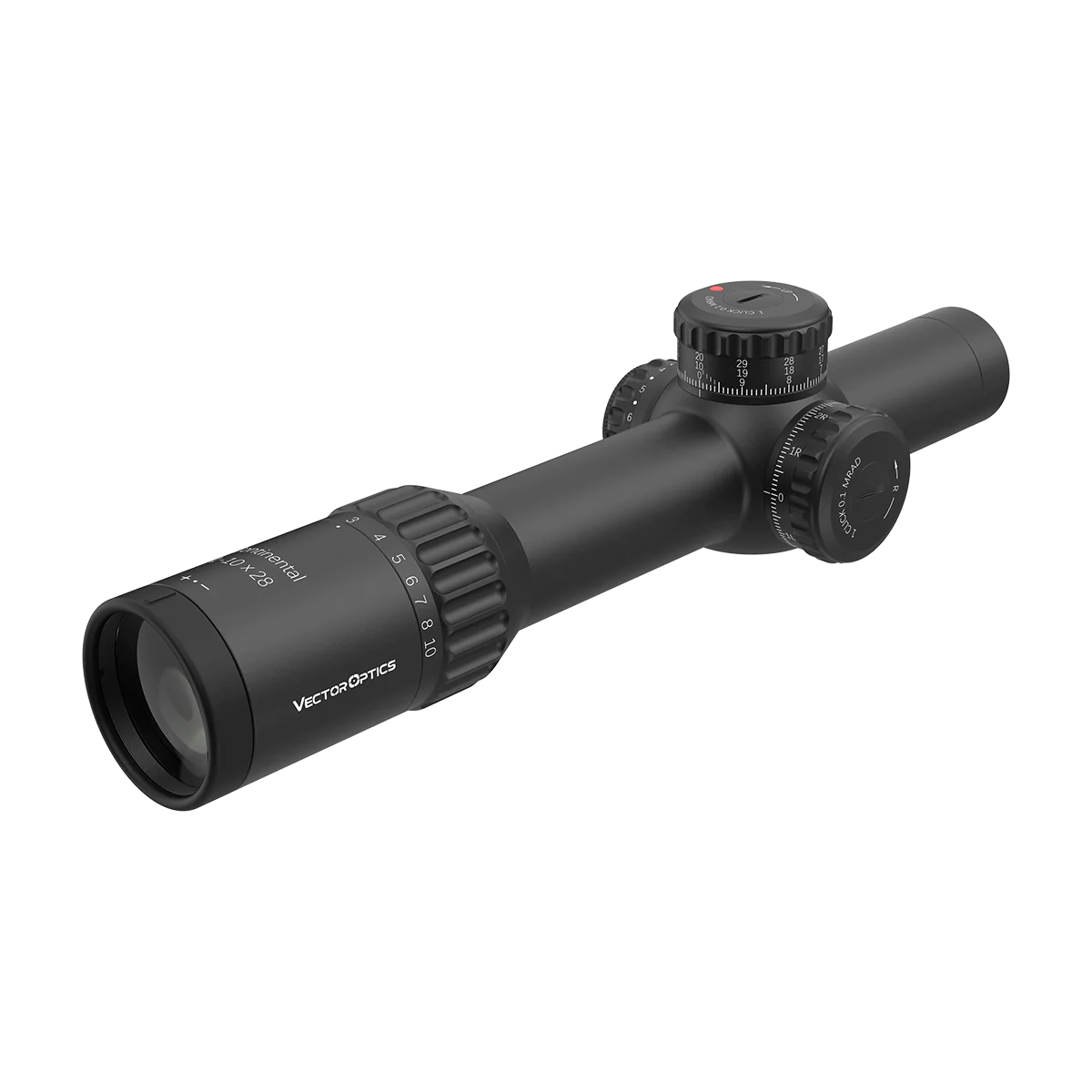 Vector Optics CONTINENTAL X10 1-10X28 ED FFP RIFLESCOPE VET-CTR&RAR SCFF-48