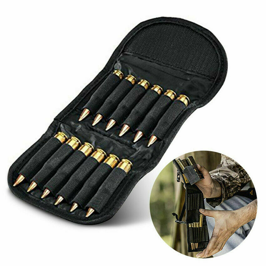 12 Round Shell Rifle Cartridge Carrier Ammo Pouch Bag Bullet Holder .30-06 308