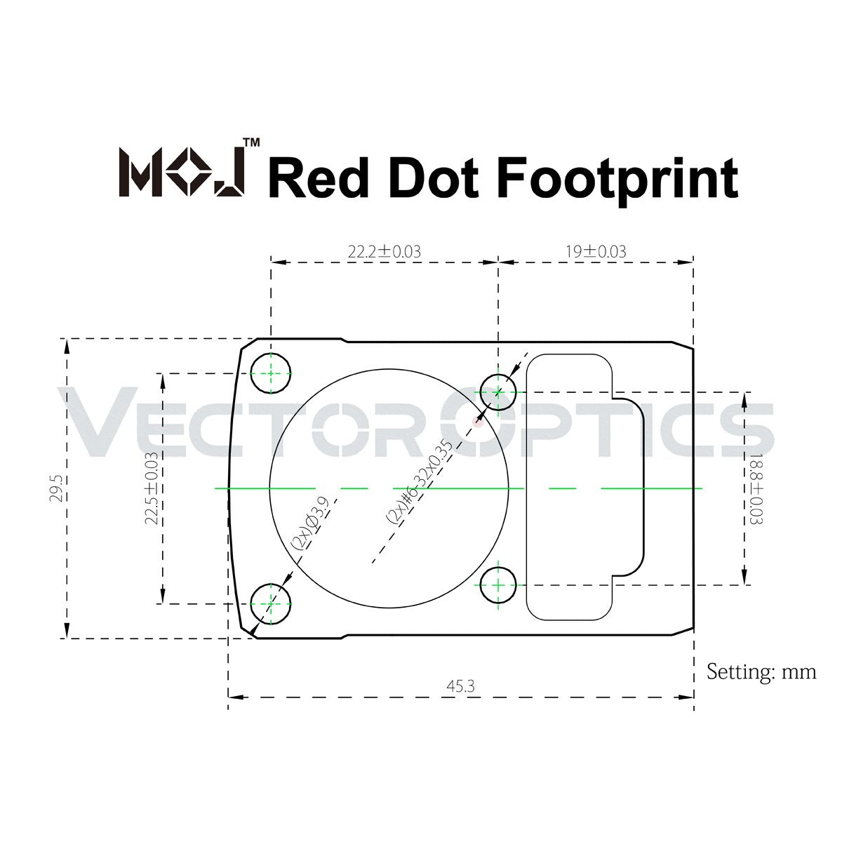 Vector Optics Frenzy-X 1x22x26 MOS Red Dot Sight SCRD-36