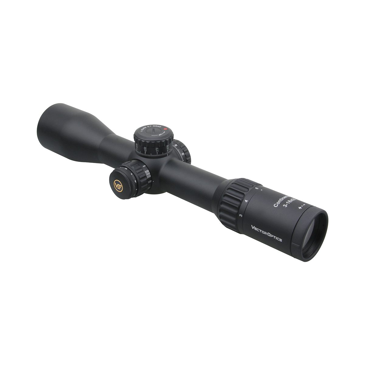 Vector Optics 34mm Continental 3-18x50ffp Rifle Scope Turret Zero Stop SCFF-28